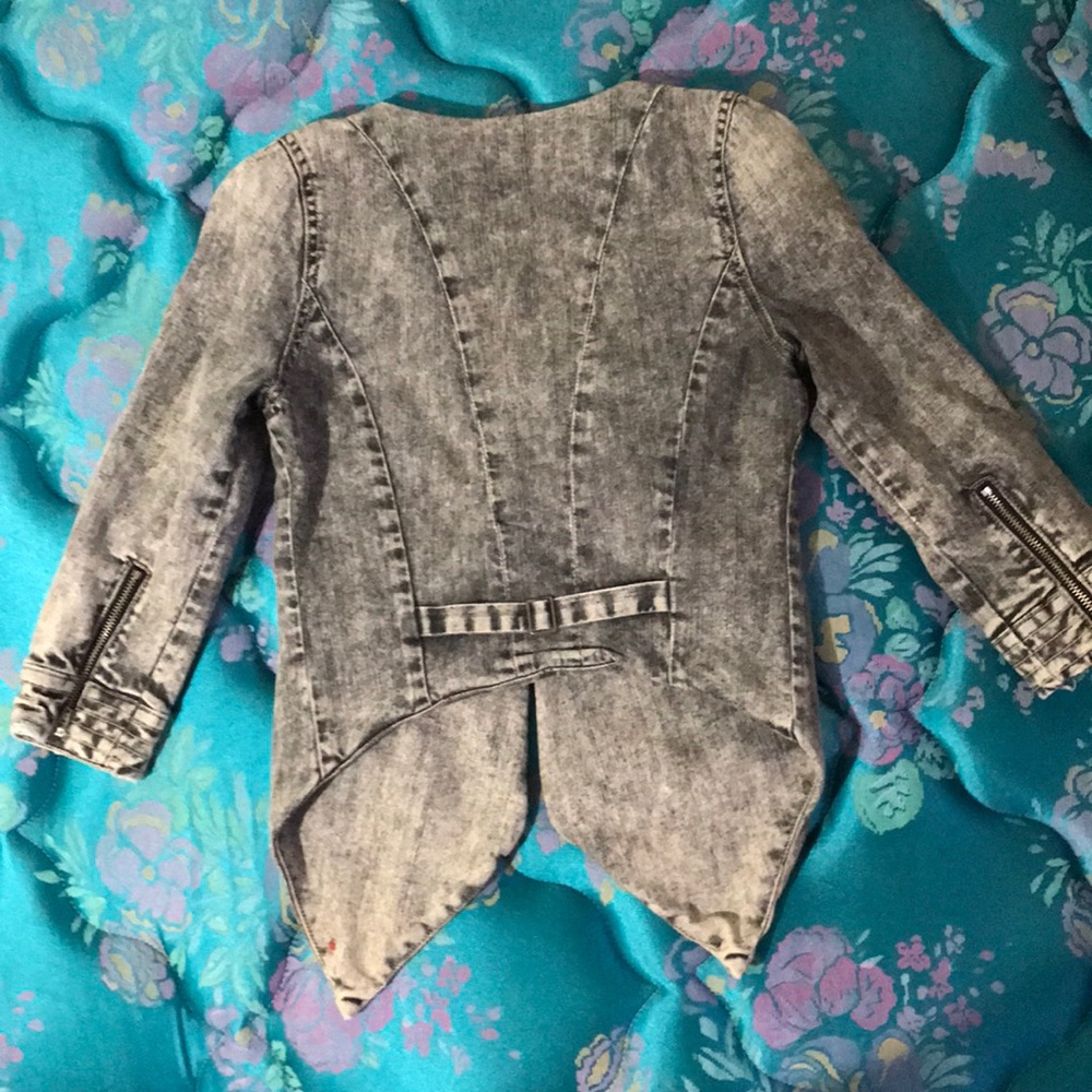 NWT Jean Jacket/Blazer style top